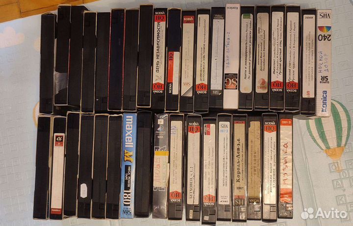 Видео кассеты vhs