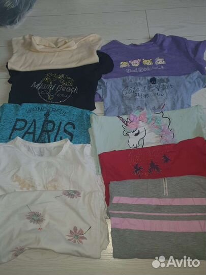 Пакет одежды #2 летние вещи 10-12лет (много)