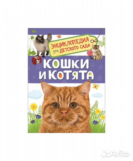 Книга Кошки и котята (Энциклопедия для детск.сада)