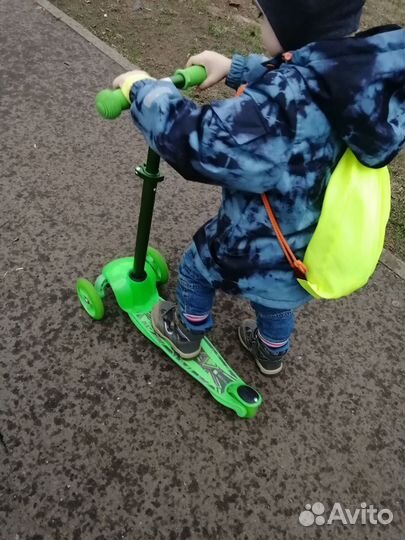 Самокат детский трехколесный Y scoo