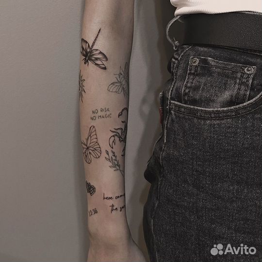 Тату мастер / модель тату / татуировка