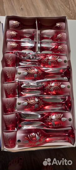 Гусь хрустальный набор