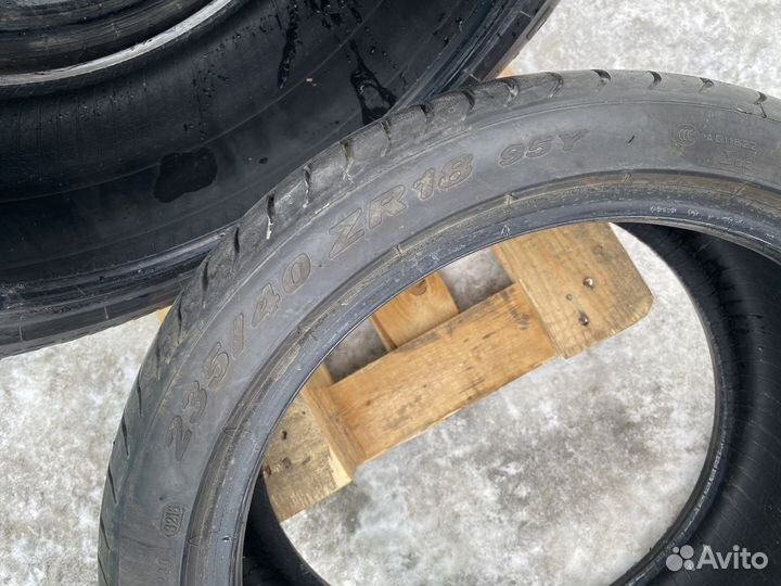 Pirelli P Zero 235/40 R18 и 265/35 R18