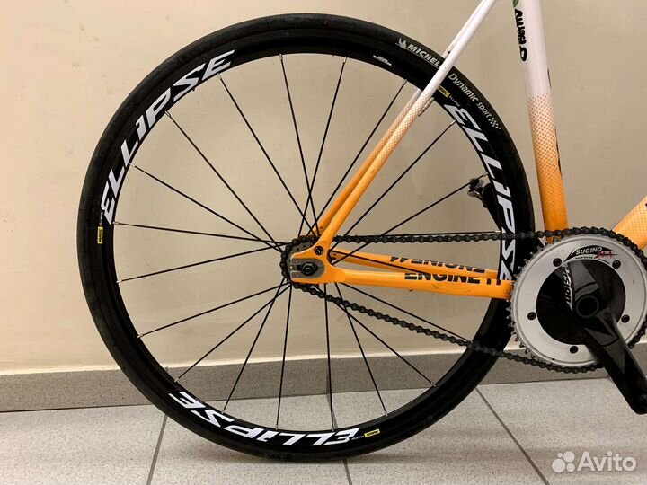 Трековый велосипед Engine11 Vortex Electric Orange