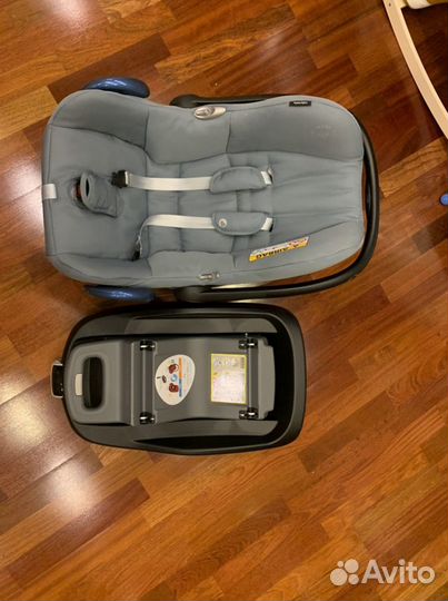 Детское автокресло от 0 maxi cosi с базой