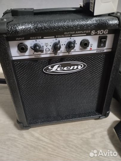 Электрогитара LEX с комбиком Leem 10 ватт