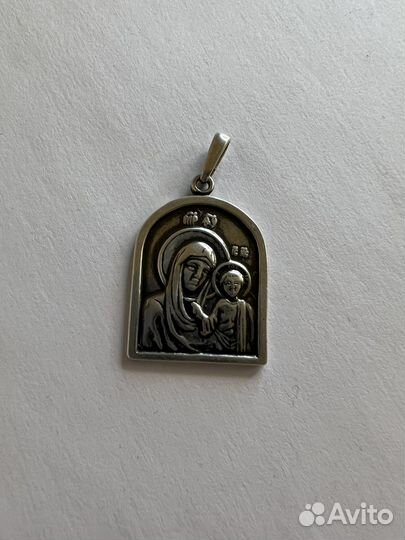 Серебряная иконка