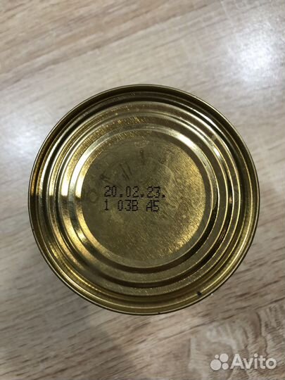 Тушенка свиная