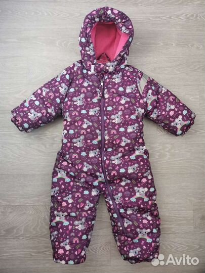 Зимний Комбинезон для девочки 92