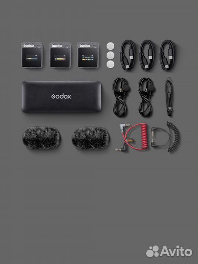 Микрофоны Godox movelink II M2 комплект