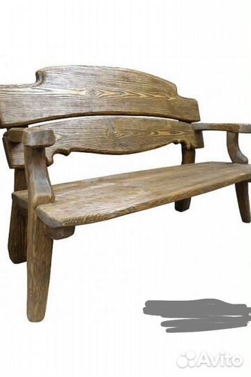 Садовая мебель из массива сосны
