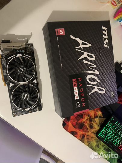 Видеокарта rx 480 8gb