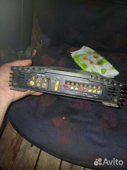 Сабвуфер и усилитель