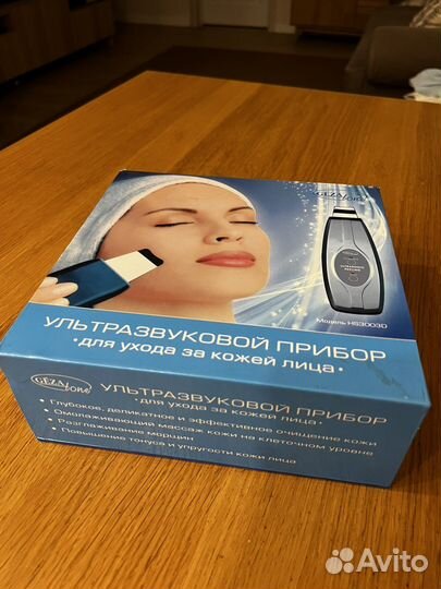 Аппарат для ультразвуковой чистки лица Gezatone