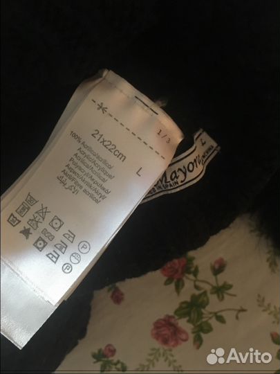 Комплект шапка и шарф черный Mayoral