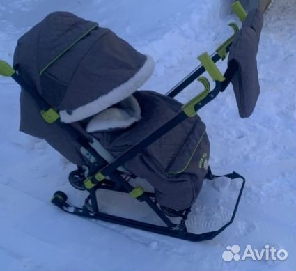 Санки коляска ника 7 8