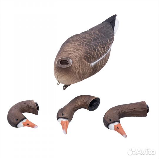 Чучела гусей плавающие