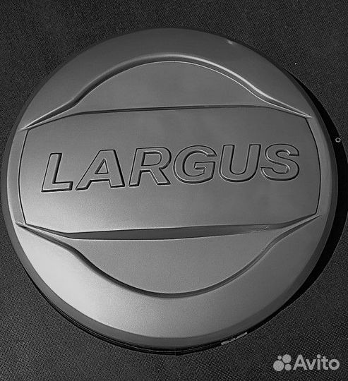 Колпак запасного колеса Ларгус Серо-бежевый