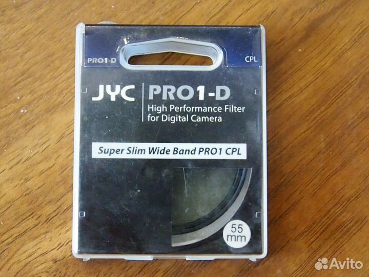 Полярик JYC pro1-D CPL 55 mm и DigiCare MC-UV 55mm