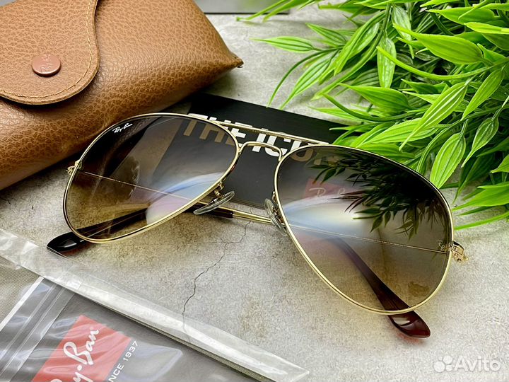 Очки ray ban aviator