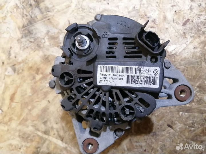 Генератор Рено Дастер 1.5 Дизель