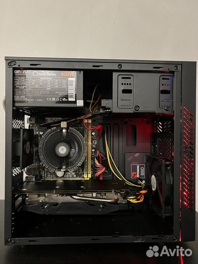 Игровой Компьютер Intel i5-4570/RX580 8Gb/8Gb/SSD