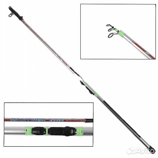 Удилище SkyFish Panter 5 м 40-80g стеклопластик