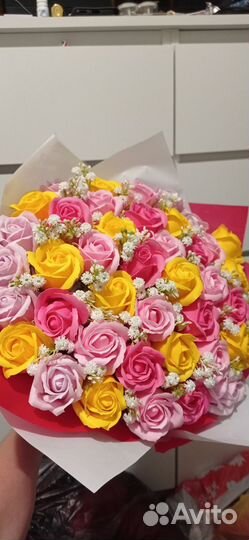 Мыльные розы букеты