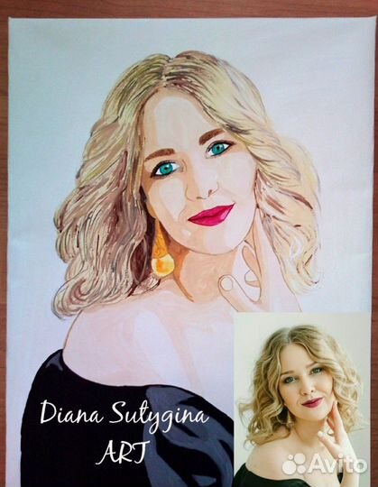 Портреты и шаржи по фотографии