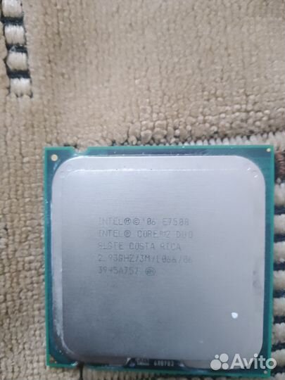 Процессор Intel Core 2 Duo E7500