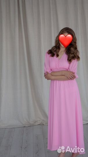 Розовое платье cherry cupcake shop