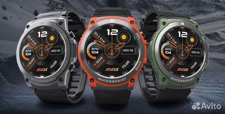 Смарт-часы masx Aurora one, 1,43 дюйма, amoled
