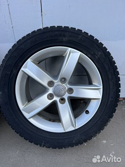 Колеса Audi/VW r16 оригинал, на зимней резине