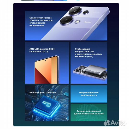 Xiaomi Redmi Note 13 Pro, 8/256 ГБ