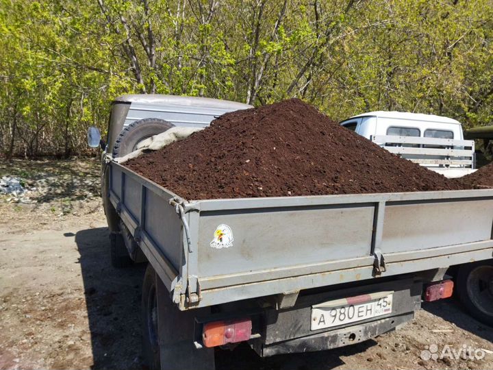 Перегной, песок, земля, дрова