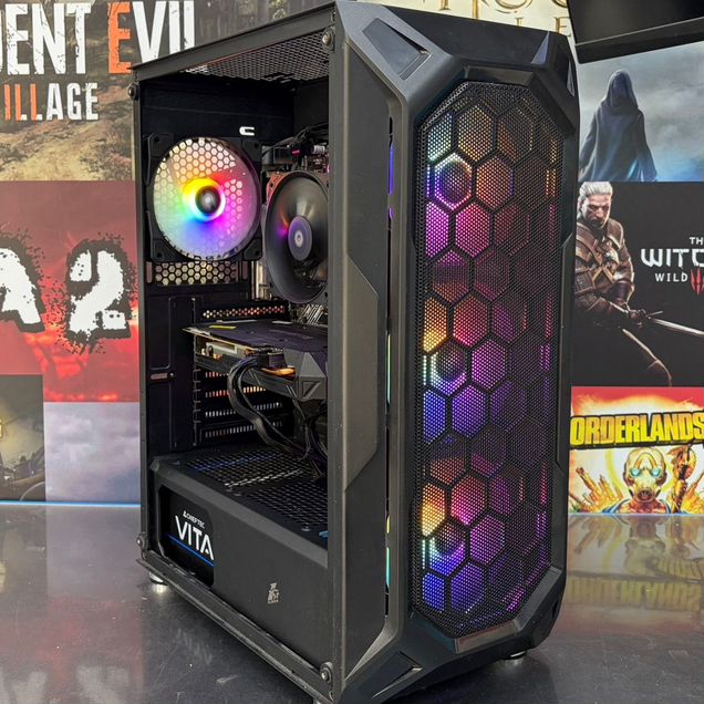 Компьютер(r5 2500x/gtx 1060 6gb/120gb+1tb/16gb)