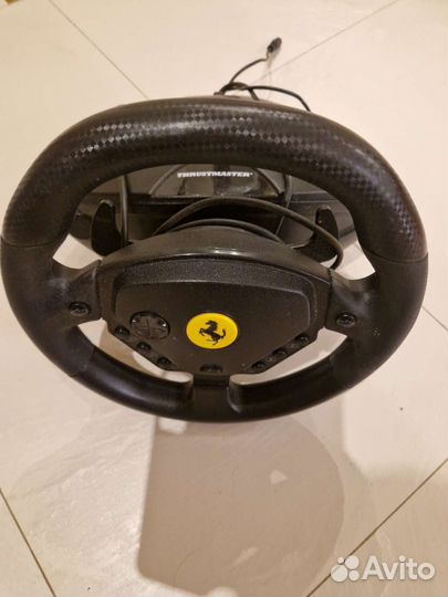 Enzo Ferrari FFB руль thrustmaster игровой. Педали