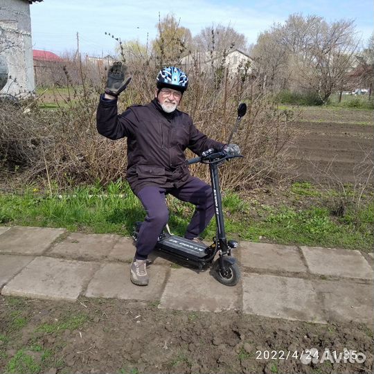 Электросамокат Kugoo M2 Jilong black с сиденьем