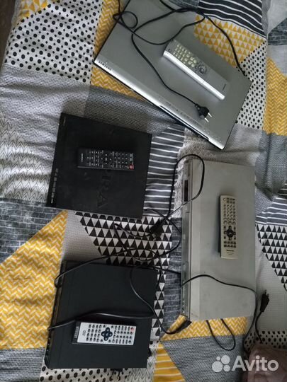 4 DVD плеера Supra, Samsung, Panasonic, Mystery