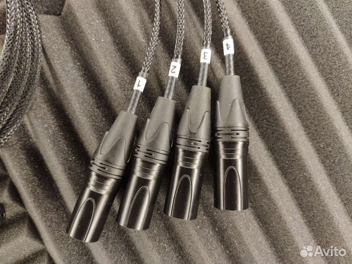 Мультикор 4 Xlr шт. На 4 Xlr гн. Cordial CMG 4