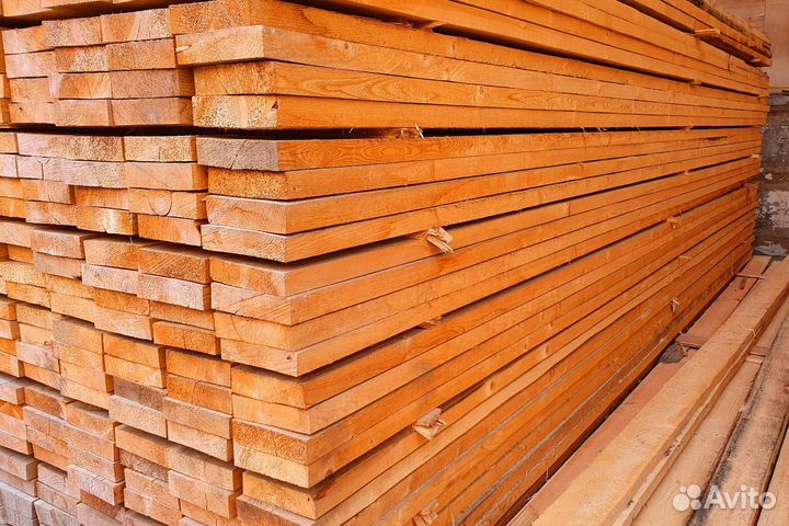 Доска строганная сухая сосна 20х190х6000мм