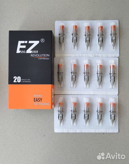 Картриджы для тату EZ Revolution Round Shader 5