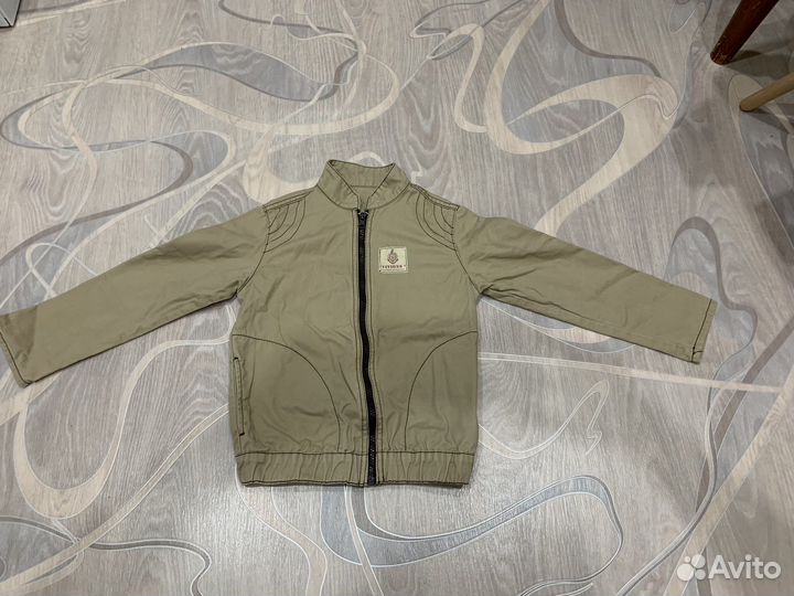 Джинсовая куртка для мальчика 128