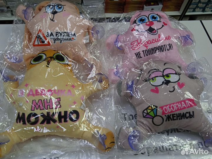 Автоигрушка на присосках микс