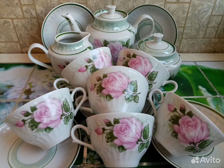 Чайный сервиз Дулево на 6 персон