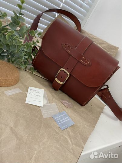 Кожаная сумка