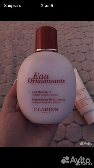 Clarins крем для тела и рук