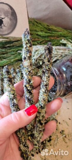 Свеча-скрутка Отжиг для чистого разума