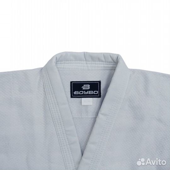 Кимоно для борьбы BoyBo белое (120)