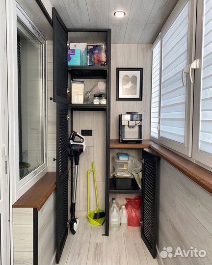 Обшивка балконов под ключ Остекление балконов